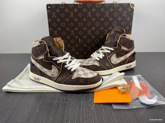 HYPE Air OFF-WHITE 1 Jordan x LV 0730